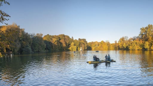 Upper Pond in Sophia Park in Uman, Ukraine