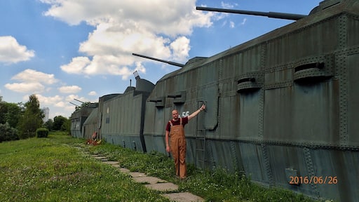 Outdoor free museum with many weapons of war. From armored train cars to tanks to planes. Interesting to see if your in the area
