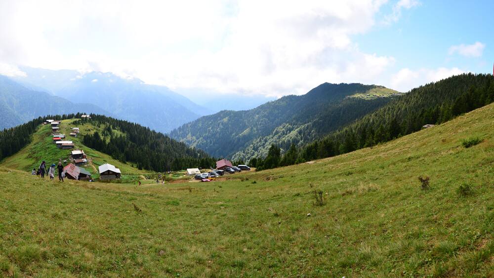 Pokut Plateau, located in Rize, Turkey, is one of the most touristic plateaus of the Black Sea region.