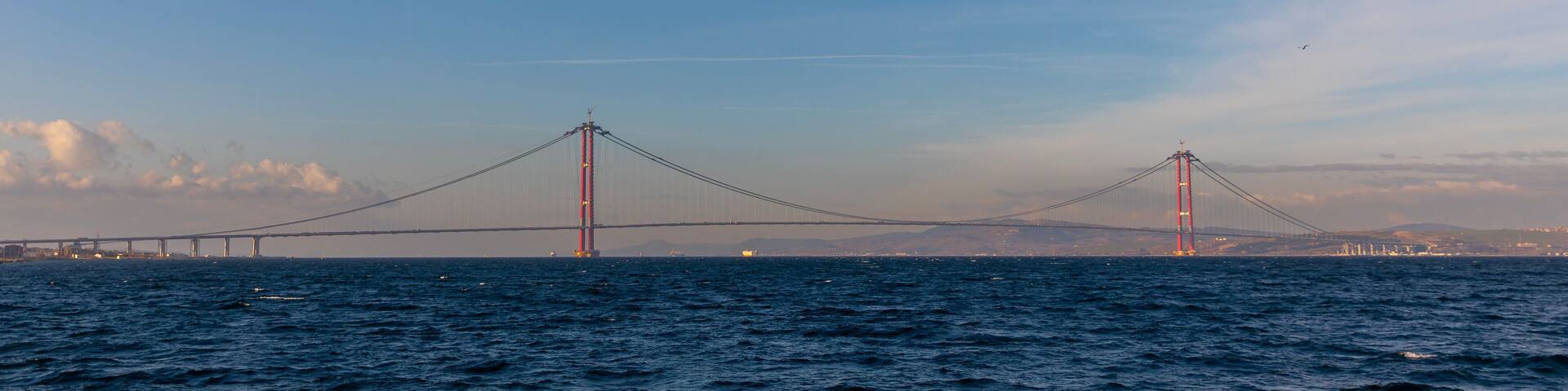 new bridge connecting two continents 1915 canakkale bridge (dardanelles bridge), Canakkale, Turkey