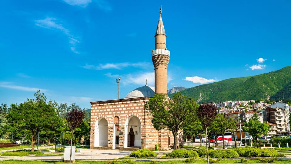 Hatice Isfendiyar Mosque in Bursa, Turkey
