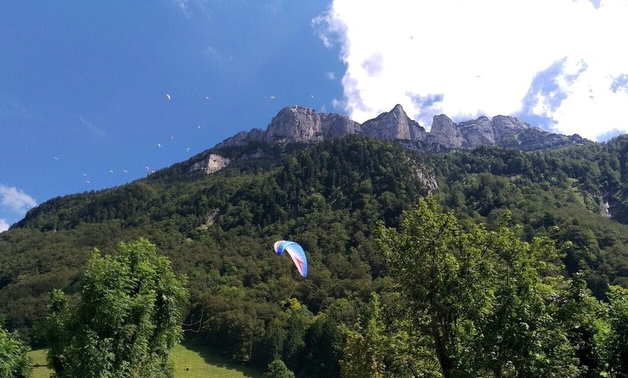 Paragliding in Appenzell