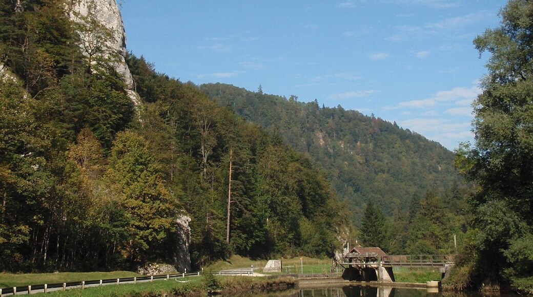 View near Berlincourt - Millpond and Cliffs