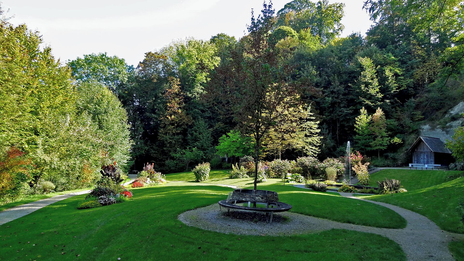 Park of Arenenberg Castle, Switzerland
