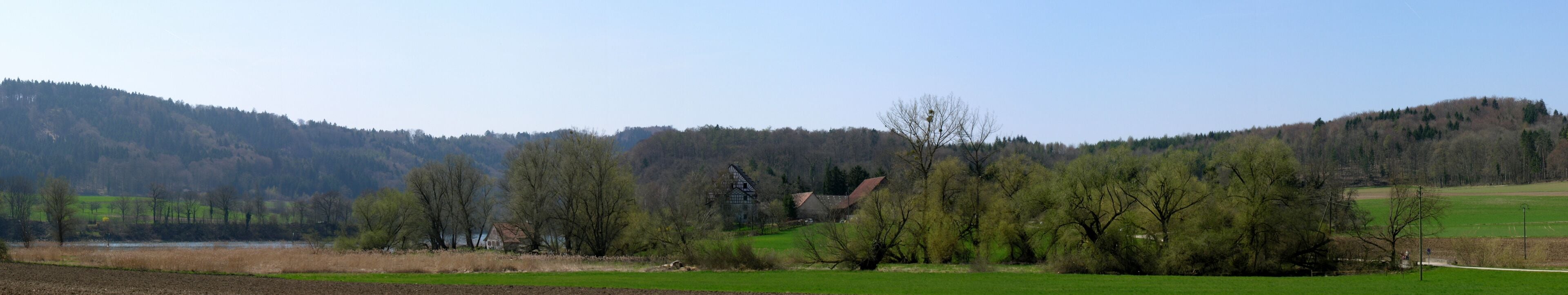 Switzerland, Canton of Schaffhausen, Bibermühle near Hemishofen