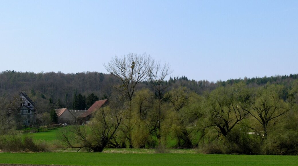 Switzerland, Canton of Schaffhausen, Bibermühle near Hemishofen