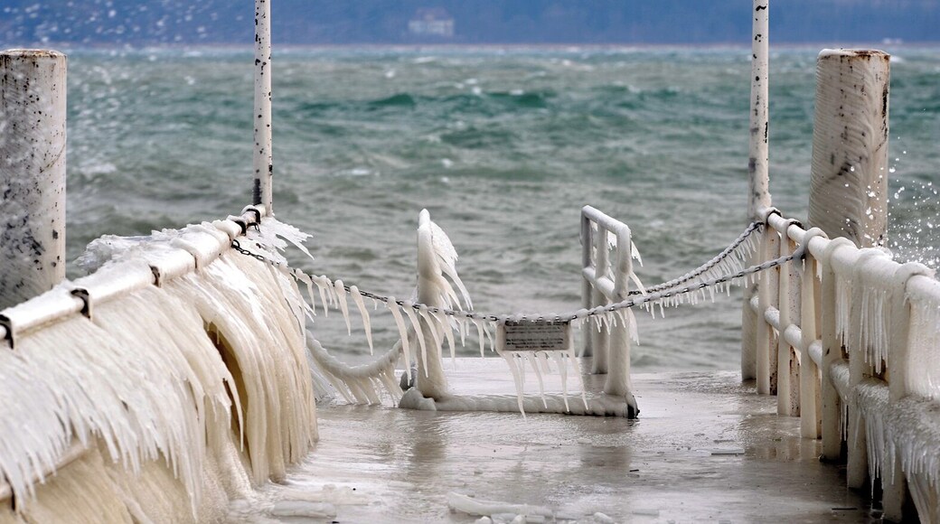Pier of Grandson; Vaud, Switzerland.