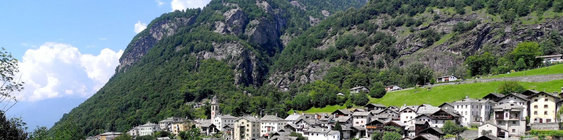 Castasegna panoramico