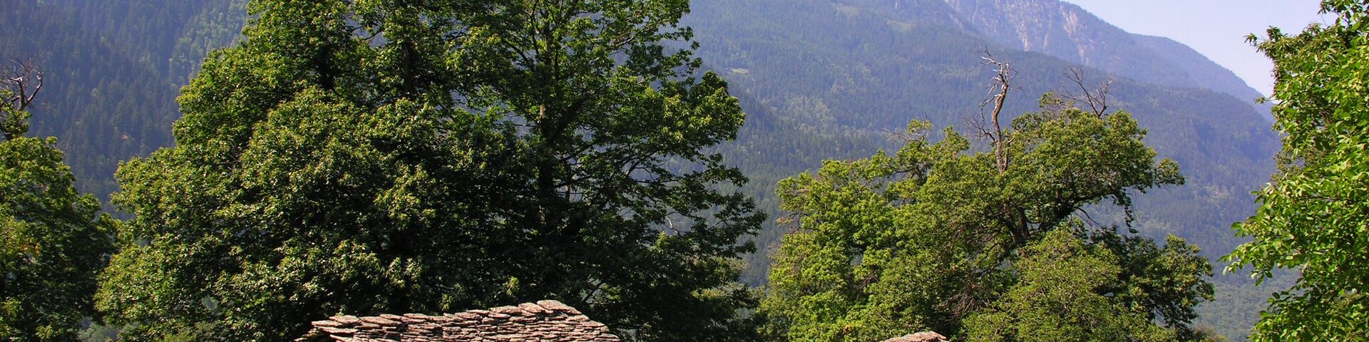 Switzerland, Graubünden, Castasegna