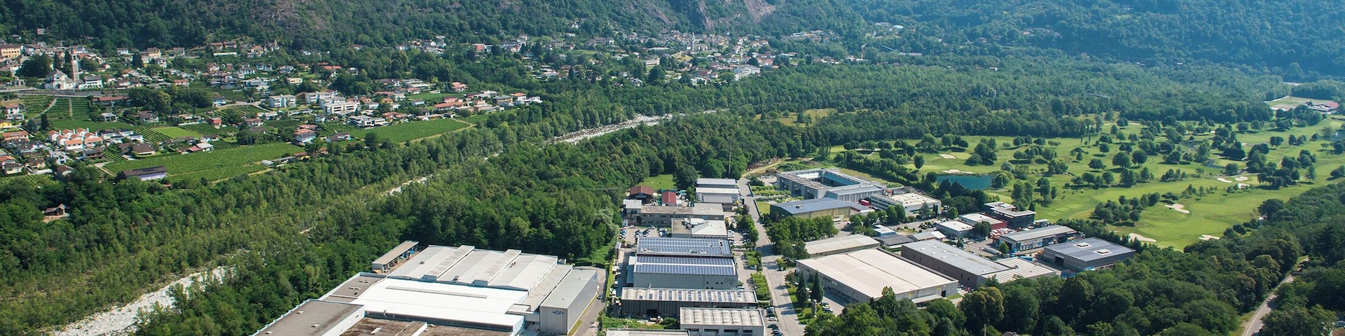 Progetto Parco Nazionale del Locarnese - Arcegno - Verscio and Tegna, view from Via Enrico Pestalozzi