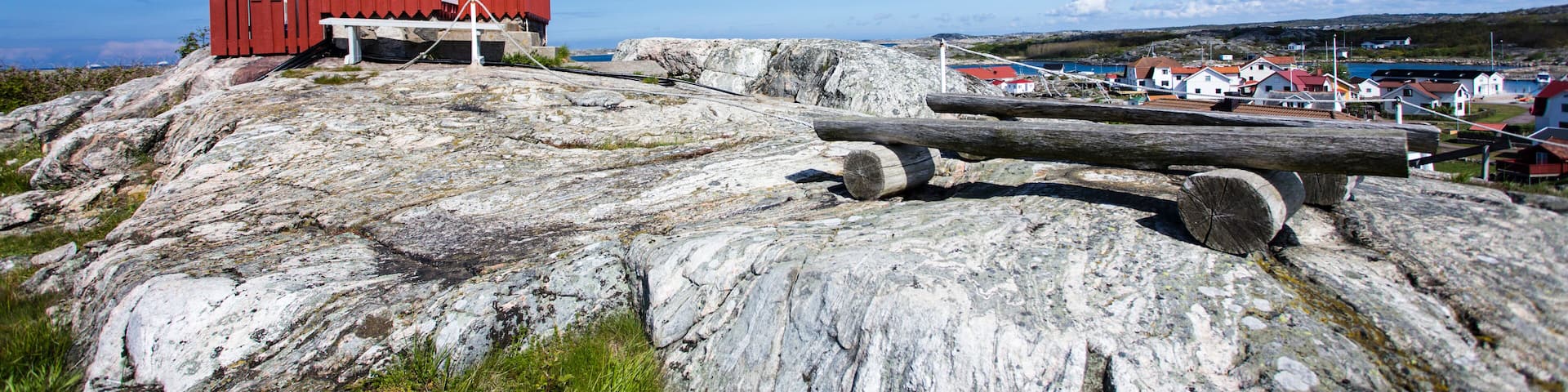 Hill top cottage at Vrango of Bohuslan Coast, Sweden, Shutterstock ID 1097355776, Purchase Order: -
