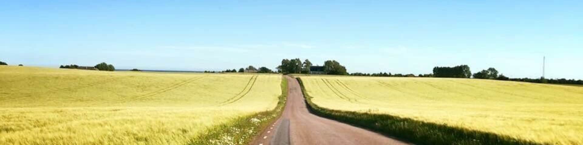 This area used to belong to Denmark, is today Sweden’s southernmost region and is characterised by endless open fields and wide flat horizons