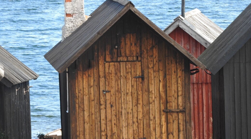 Small fishermans houses at Helgumannen’s, Fårö