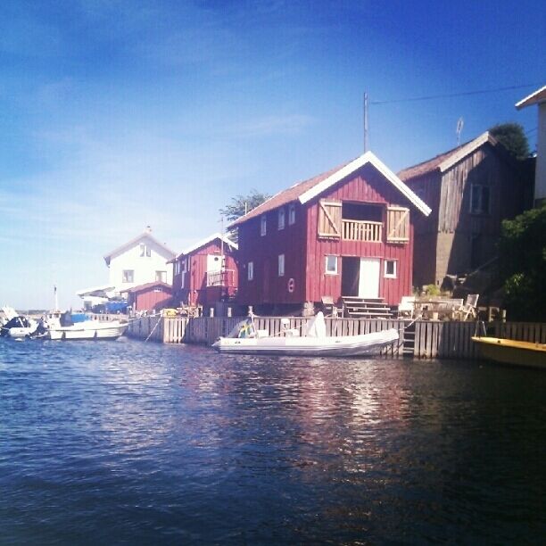 One of the best pieces of Sweden -. The island of Gullholmen in the west coast archipelago. You can get here either by ferry or your own boat. During hot summer days the little harbor is packed with tourists eating ice cream, walking the picturesque streets or hanging out at the island's three restaurants. 

This is my favorite spot in all of Sweden. 