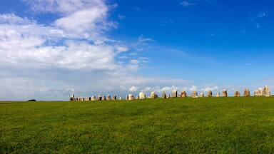 Ales stenar in Österlen Sweden