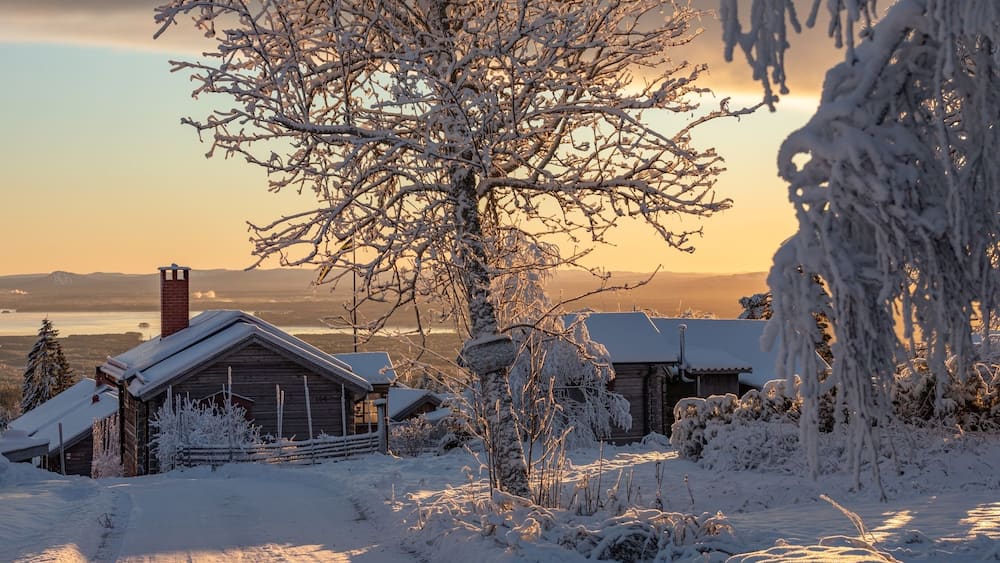 Greetings from Fryksås Dalarna county in Sweden