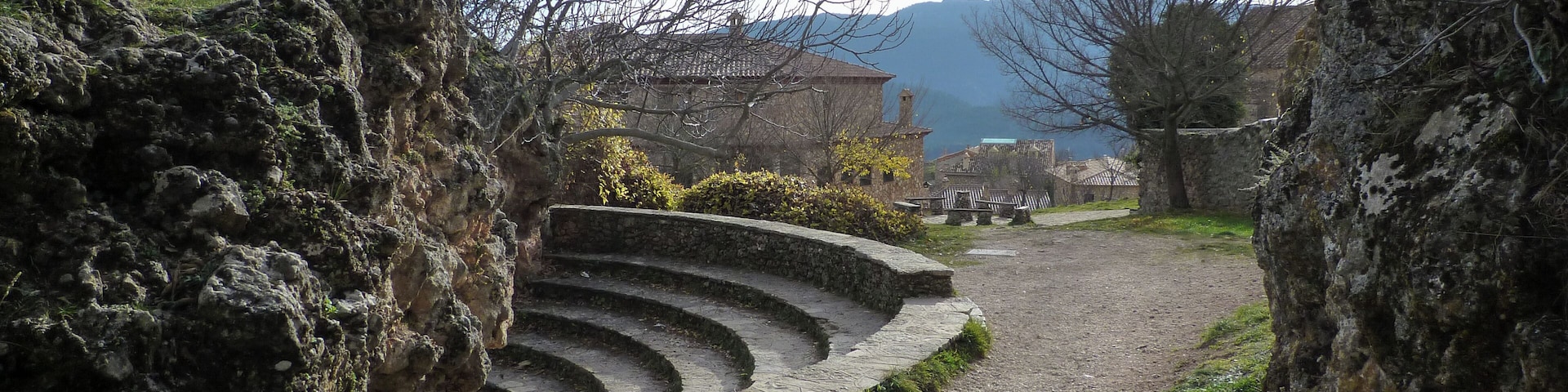 View of Riópar Viejo in Albacete, Spain.