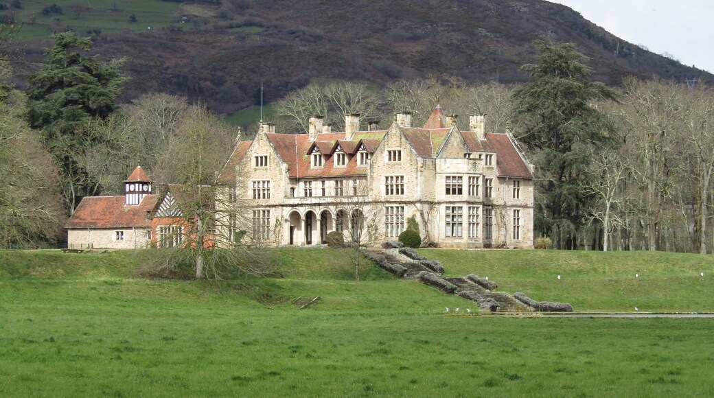 Hornillos Palace is located in the hamlet of Las Fraguas, Arenas de Iguña, Cantabria, Spain. The house was built in 1840 and was designed by the Scottish architect Ralph Selden Wornam and is an eclectic style of English neoclassical style and is one of the few examples of Victorian Architecture located in Spain. The house was used for exterior shots in the 2001 film "The Others" starring Nicole Kidman.