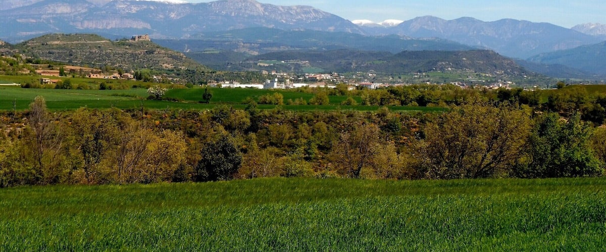 La Rebollosa (Olius): el Solsonès des de la Rebollosa