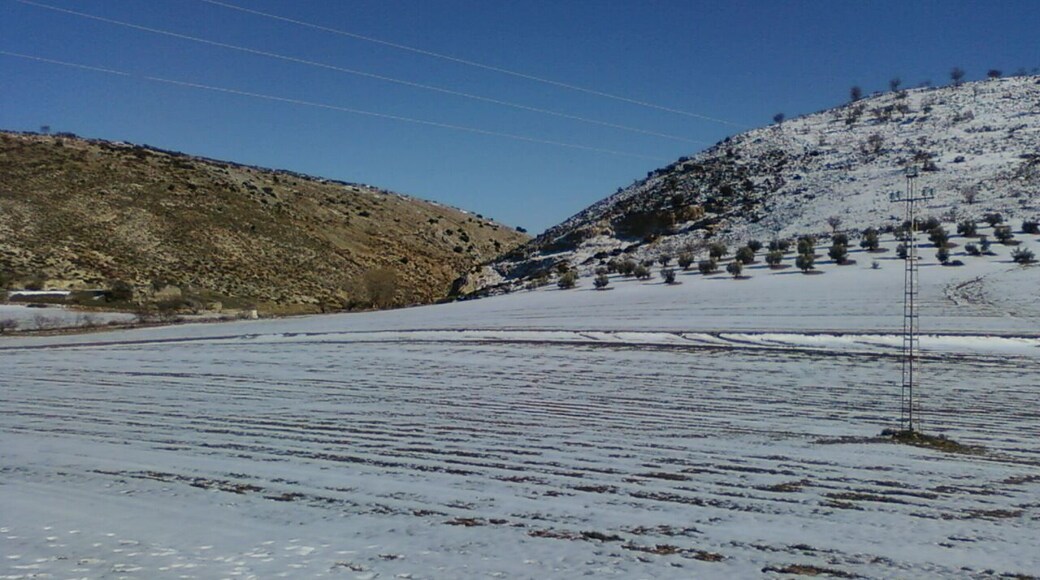 cerradura del arroyo de la ñora, nevado