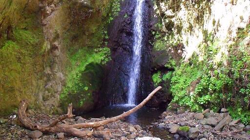 Vista de una cascada