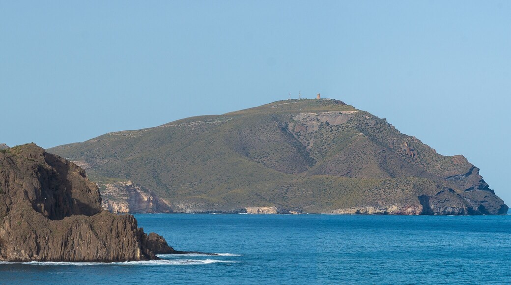 Landscape of "La Isleta del Moro" (Almería, Spain)