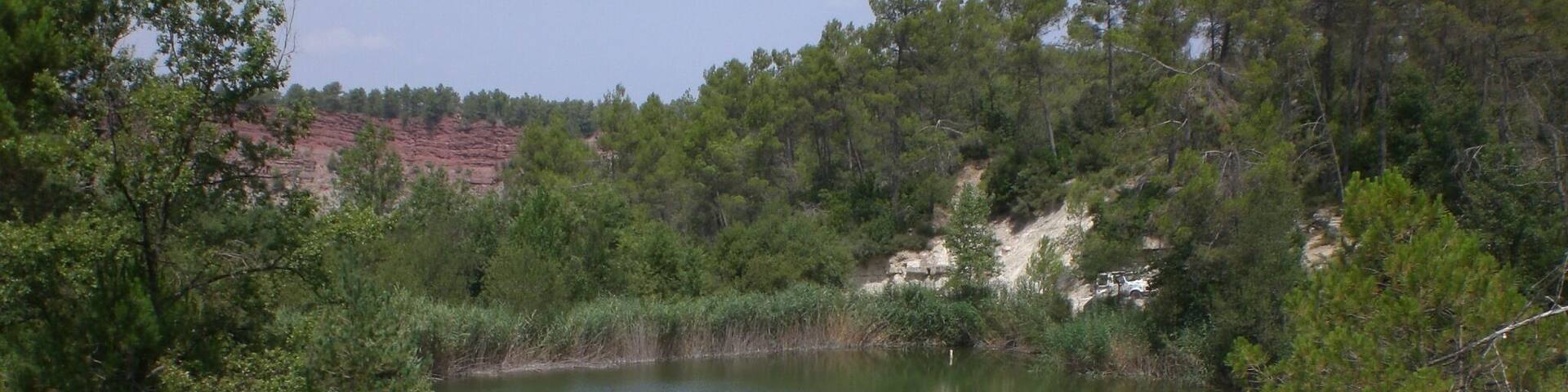 Pantà de Vilagonella (agost 2010)