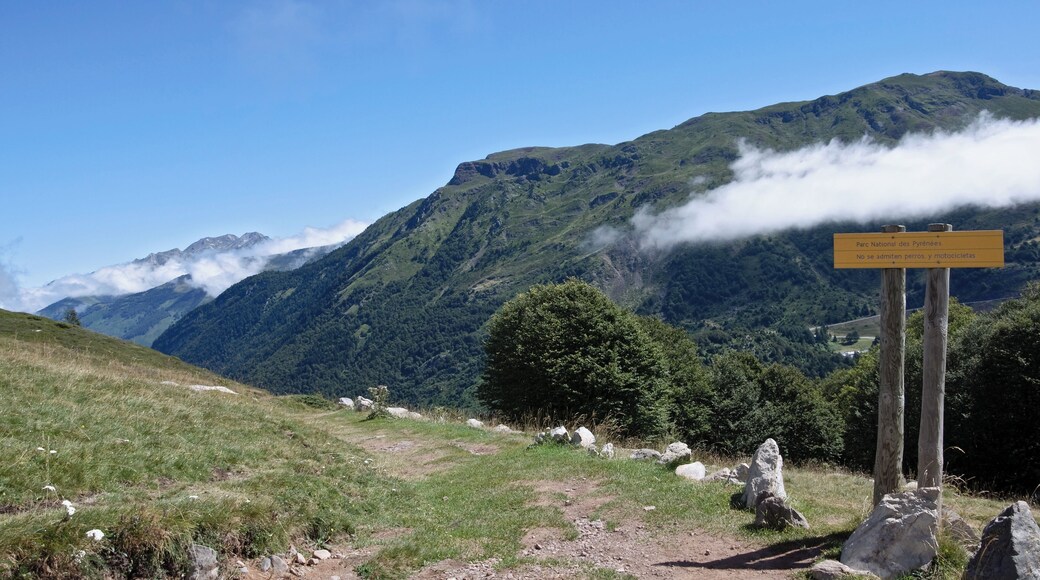 The Pyrénées National Park, here on the foothills of the Aspe Valley, on the border between France and Spain.