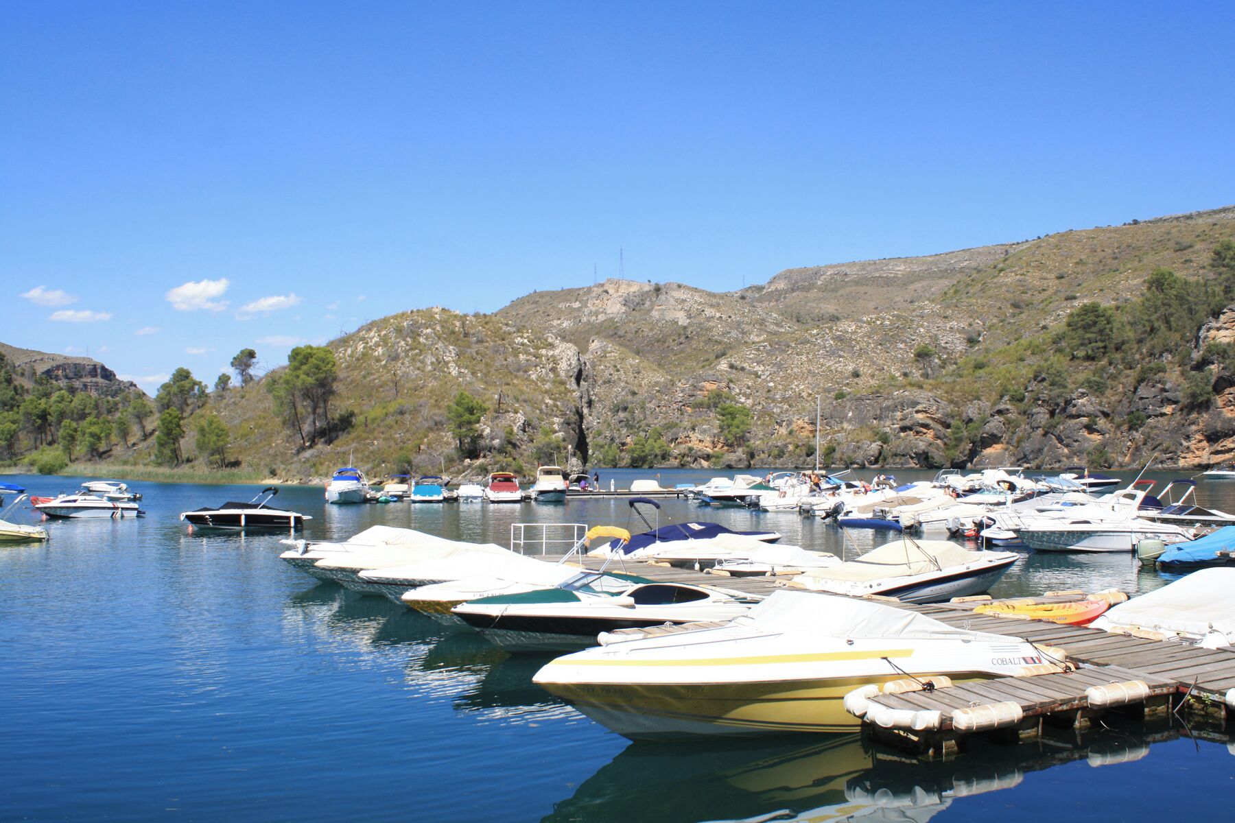 Barcas Pantano de Bolarque Albalate de Zorita 
Provincia de Guadalajara 
 Castilla-La Mancha España