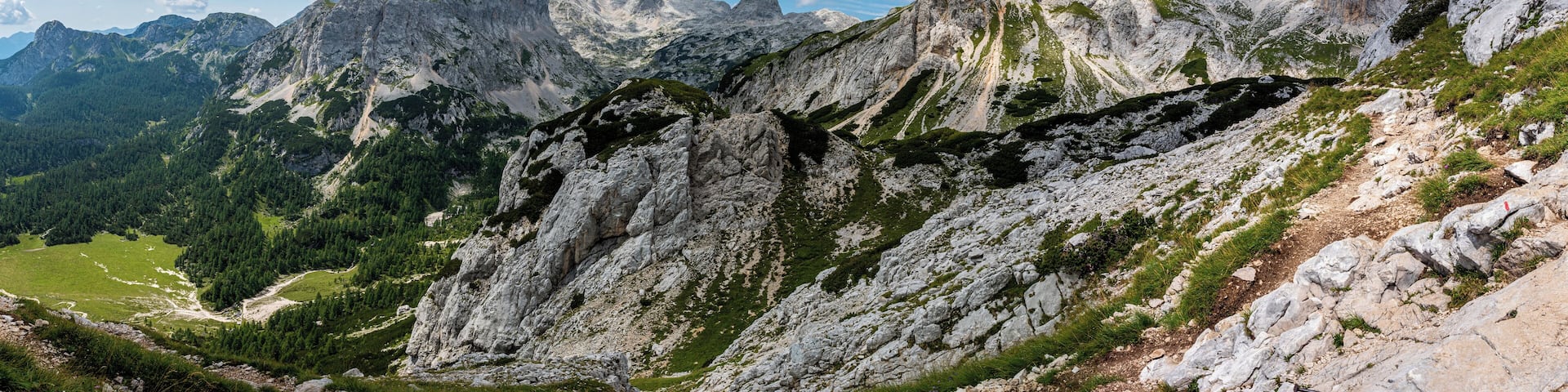 Somewhere on the trail to Triglav.