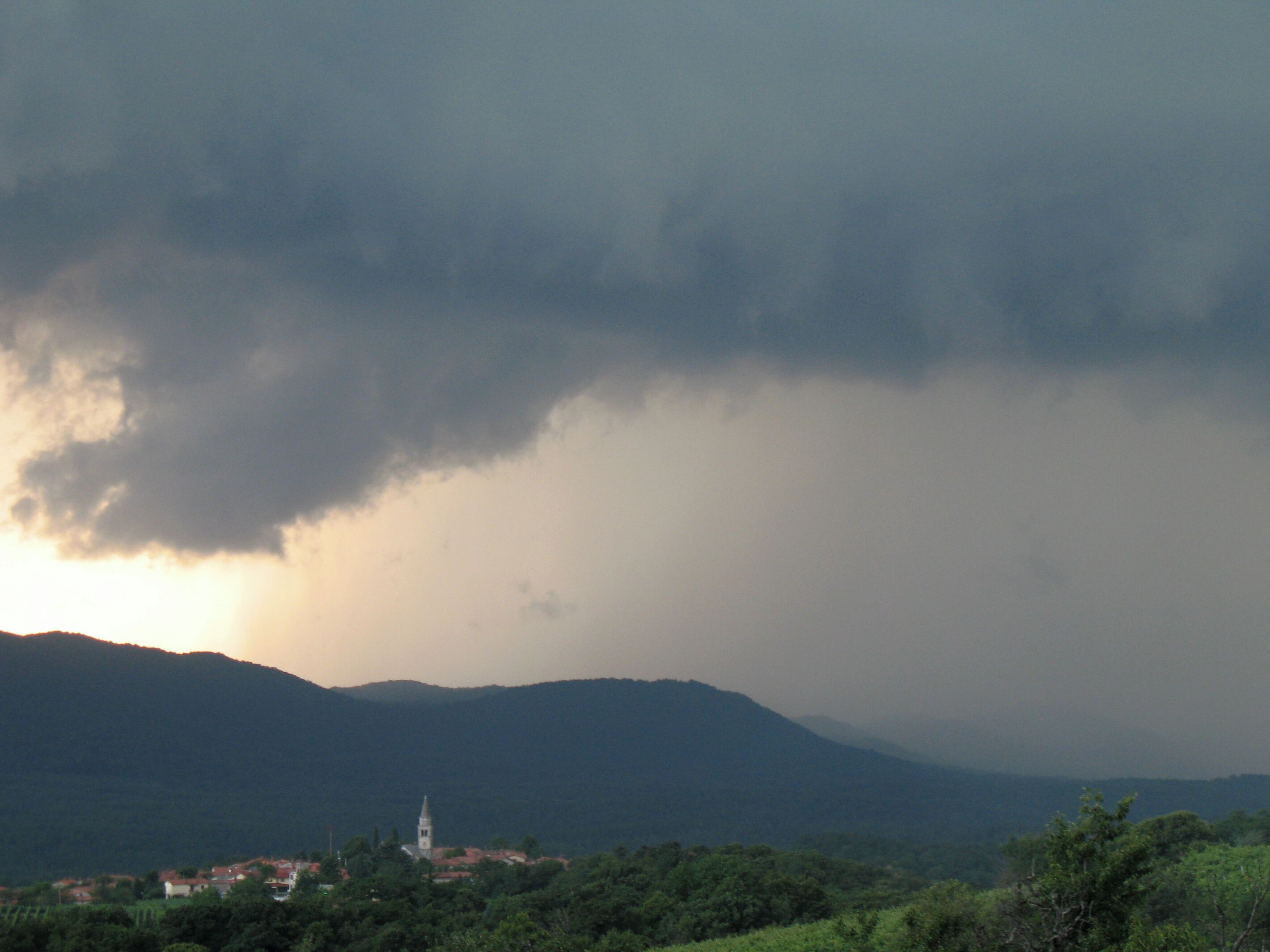 view fom Tomaj hilltop
