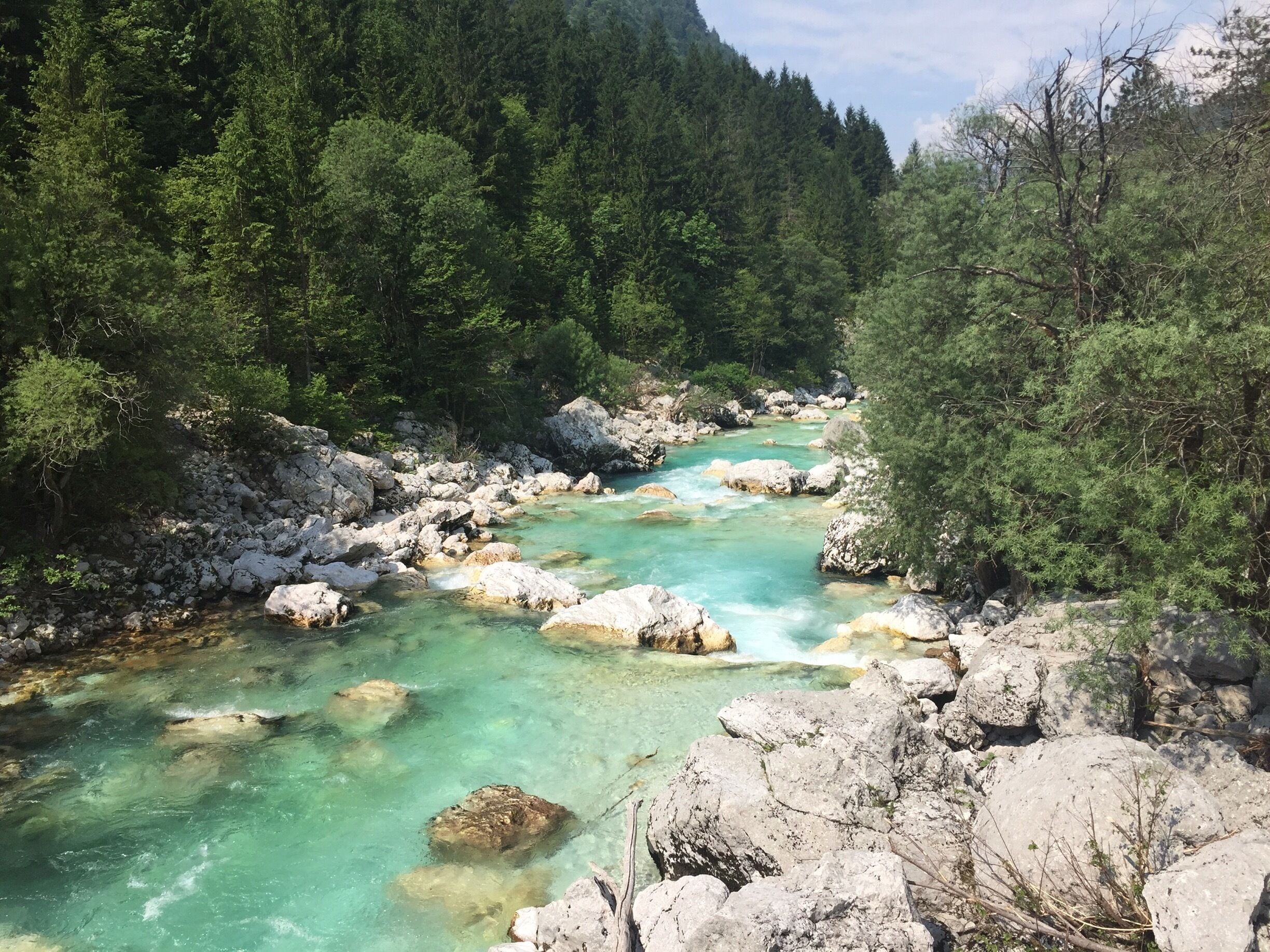 Utterly beautiful Soca river, Slovenia. #soca #stunningnature