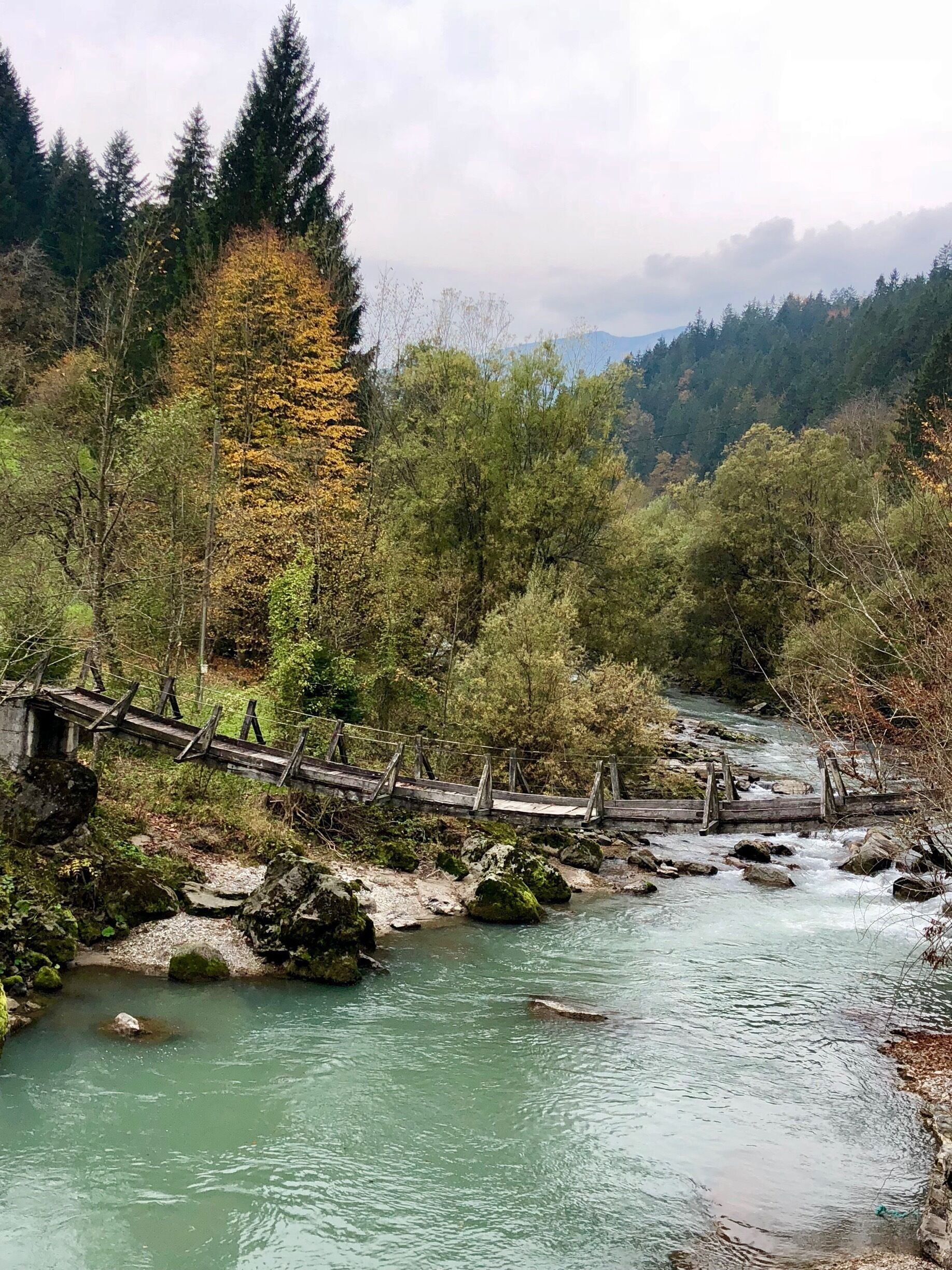 Unfortunately the bridge is closed