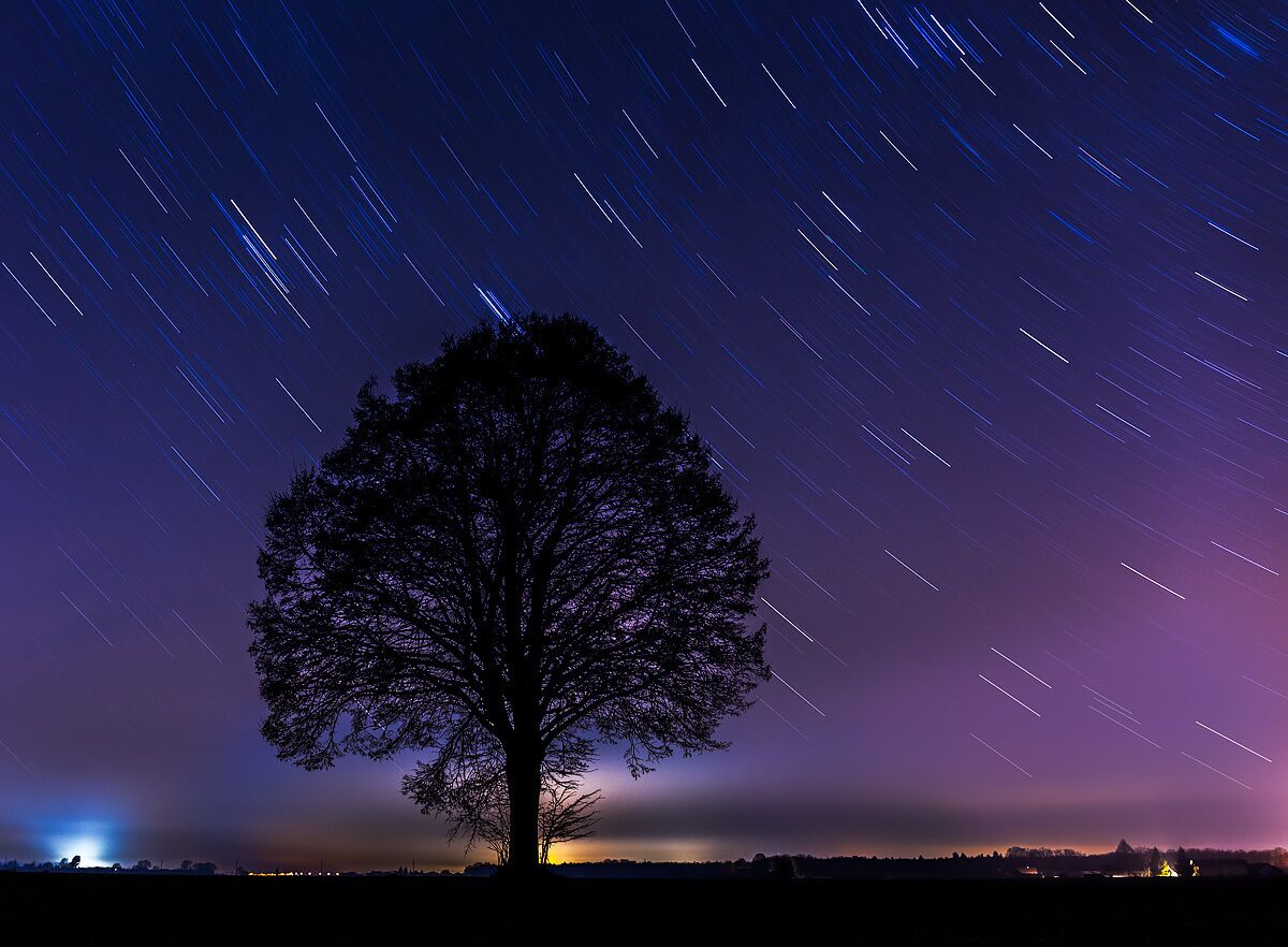 This photo was taken in the midlle of the fields in Slovenia. 
Uploaded for a contest #BvSAstro