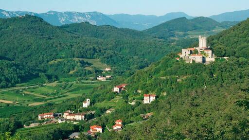 View on Branik and its castle - unfortunately the castle is closed for visitors