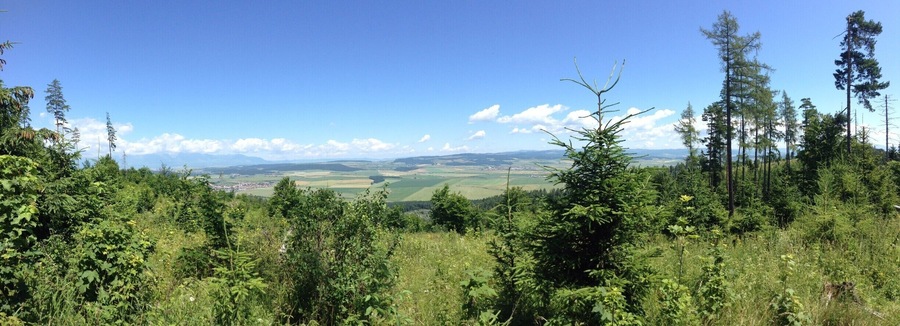 Beautiful views of the High Tatras (left) from the blue hiking trail between Kláštorisko and Biely potok.
Entrance to the national park is €1.50 per day, or €3.50 for 3 days.
#nationalpark #hiking #nature #TakeAhike