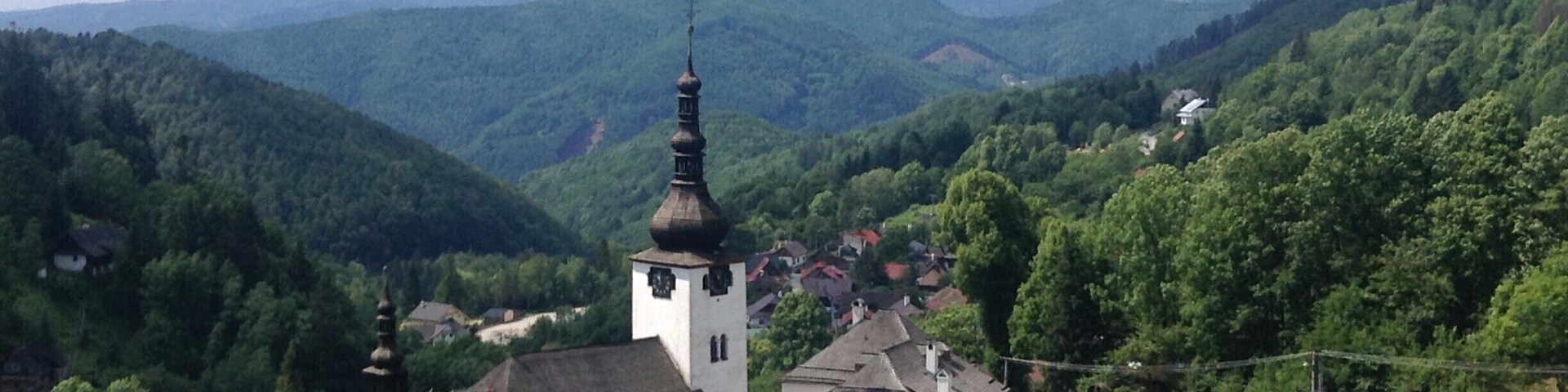 Špania Dolina is a picturesque historic village in central Slovakia, around 10 km from Banská Bystrica. Once famous for mining, the village is embracing low level tourism and is an excellent base for hiking and mountain biking, with the Veľká Fatra and Nízke Tatry national parks in close proximity.
The most notable attraction is the fortified church, which was built in Gothic and Renaissance styles, with a little bit of Baroque thrown in for good measure. Many of surrounding buildings have been preserved or rebuilt, including some wooden miners' houses.
To get here take the bus from Banská Bystrica (30 minutes; €0.70).
#hiking #nationalpark #nature #architecture #TakeAhike