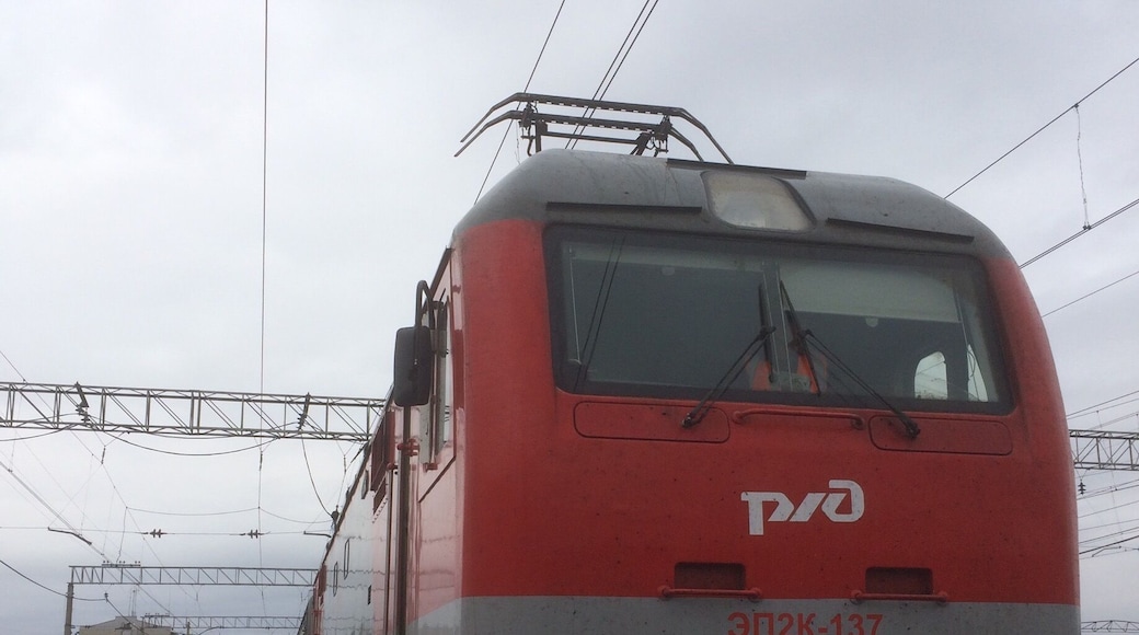 The trans-Siberian railway.
Close to 8000km of railroads, and 7days without a bath :P