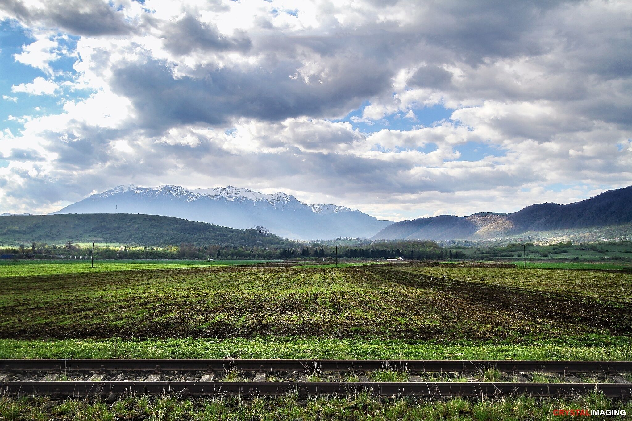We were on our way into the National Park when I had to stop our guide (I may have startled him a bit) so I could jump out and snap this shot. 
#travel #romania #hiking #colorful #mountains #piatracraiuluimountains 