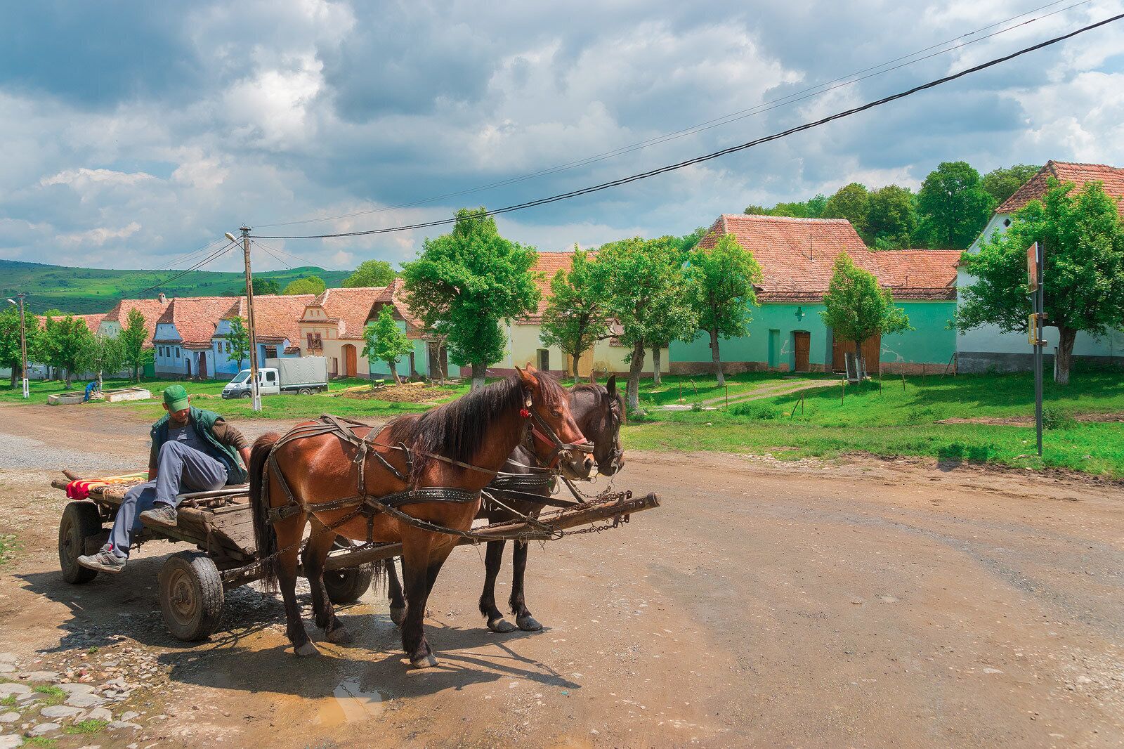 Double horse power. 

http://www.alwayswanderlust.com/sibiu-romania-the-heart-of-transylvania/