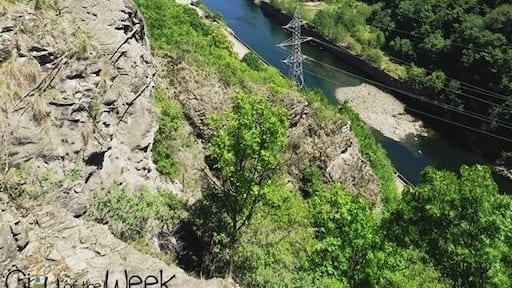 Somesul Cald Valley, Romania on a sunny summer day.