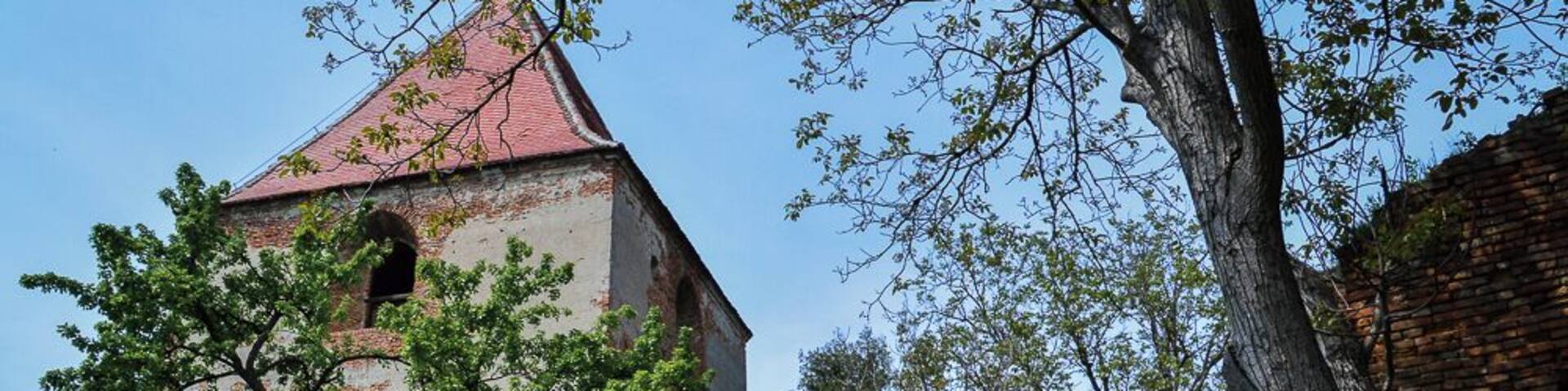 The Bell Tower in the Fortress of Slimnic, Romania