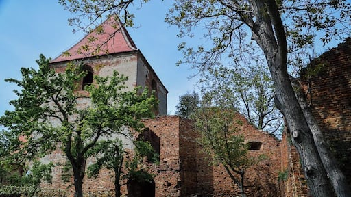 The Bell Tower in the Fortress of Slimnic, Romania
