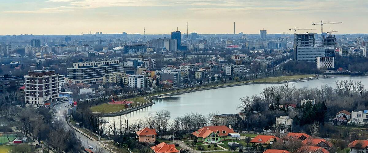 Bukarest Cityscape - Floreasca Area