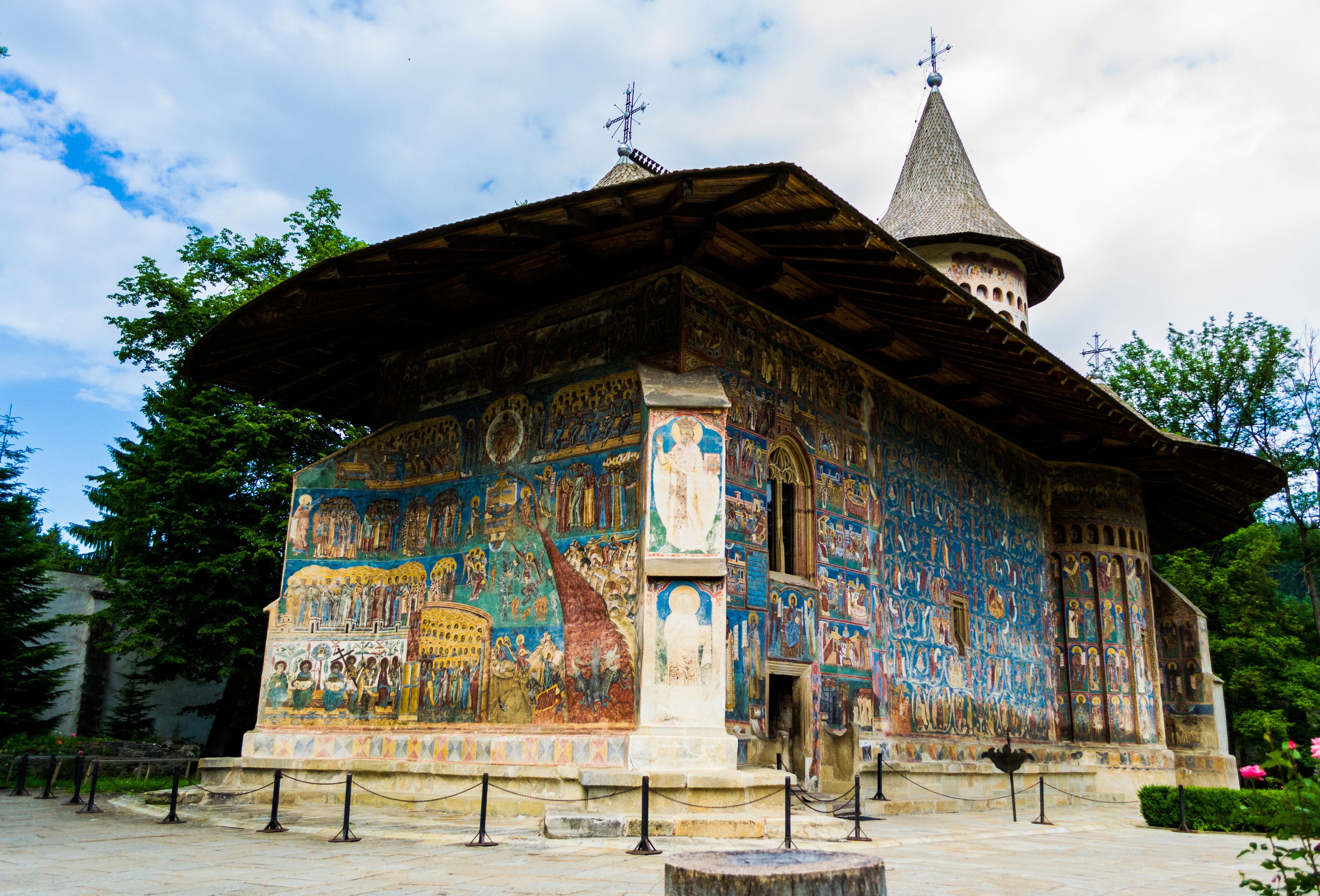 Voronet monastery or the "Sistine Chapel of the East"