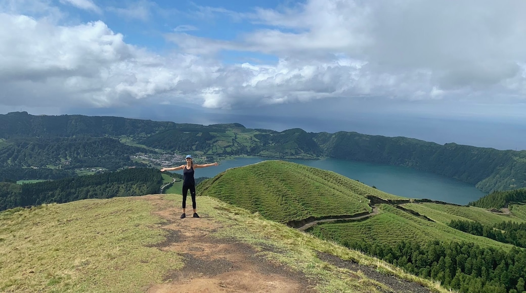 We were the only ones on this unbelievable hike, in what felt like the middle of no where, due to a huge rain storm that scared off all other visitors. The skies opened up about 20 minutes in the hike and we had the most beautiful, scenic experience followed up by a double rainbow. #LifeatExpediaGroup