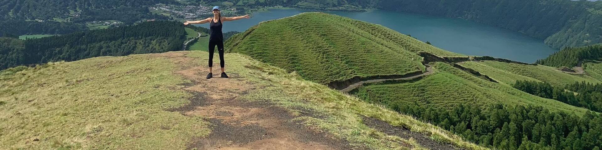We were the only ones on this unbelievable hike, in what felt like the middle of no where, due to a huge rain storm that scared off all other visitors. The skies opened up about 20 minutes in the hike and we had the most beautiful, scenic experience followed up by a double rainbow. #LifeatExpediaGroup