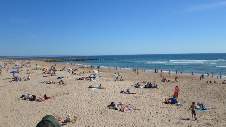 The Beach at Costa de Caparica