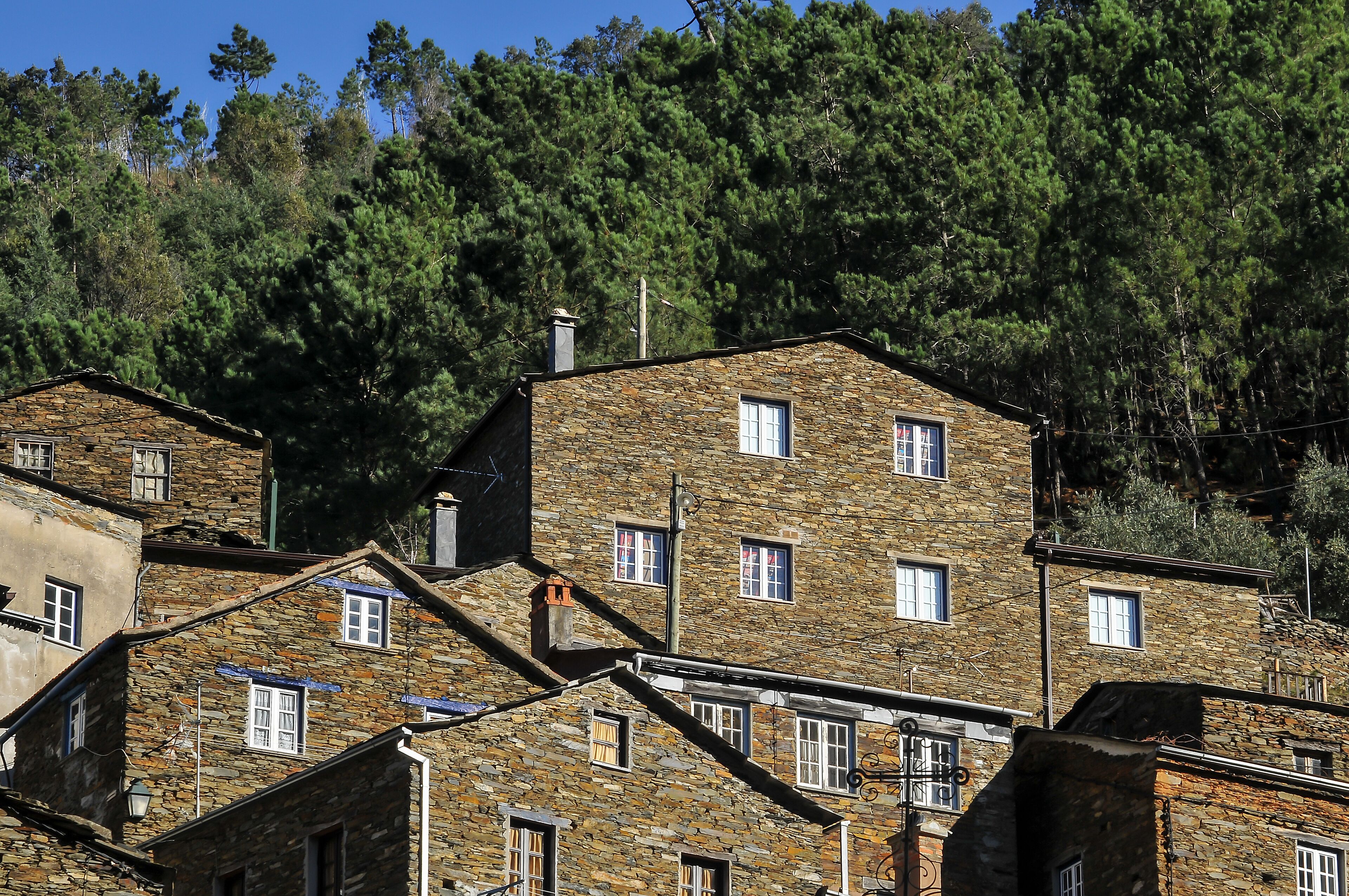 Aldeia de xisto em Portugal