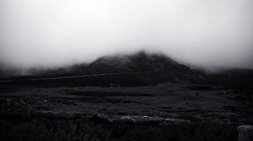 This photo was taken on my birthday holiday! It was May but it was still snowing a lot in the mountains. The fog was very thick and we had trouble driving so i had my gps open to warm my dad of the twists and turns of the road.
Meanwhile i told him to stop because i wanted to capture the thick fog.
I always tend to make it black and white to enhance the thickness! I really love it.
#Trovember